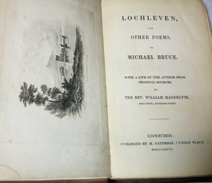 Lochleven, and Other Poems: With a Life of the Author From Original Sources - Image 2