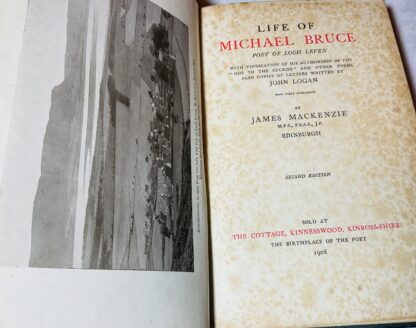 Life Of Michael Bruce Poet Of Loch Leven With Vindication Of His Authorship Of The Ode To The Cuckoo And Other Poems Also Copies Of Letters Written By John Logan - Image 2