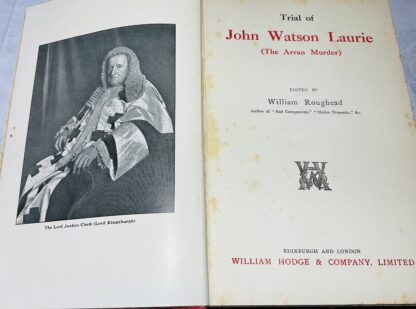 Trial of John Watson Laurie [The Arran Murder], [Notable British Trials] - Image 2