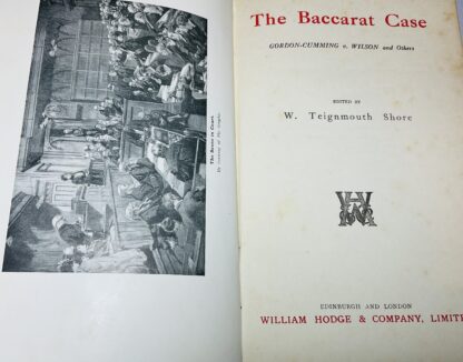 The Baccarat Case - Gordon-Cumming v. Wilson and Others [Notable British Trials] - Image 2