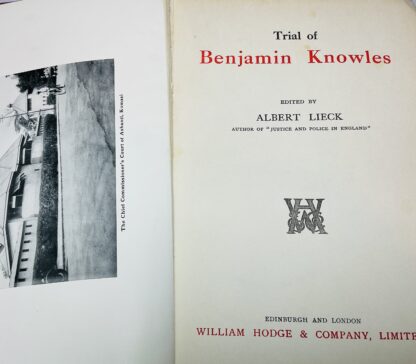 Trial Of Benjamin Knowles [Notable British Trials] - Image 3