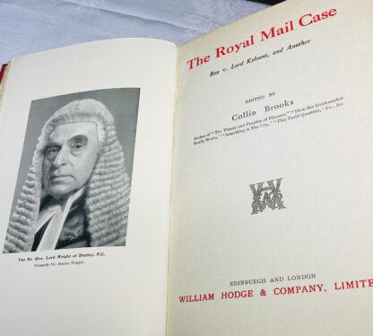 The Royal Mail Case: Rex v. Lord Kylsant, and Another [Notable British Trials] - Image 2