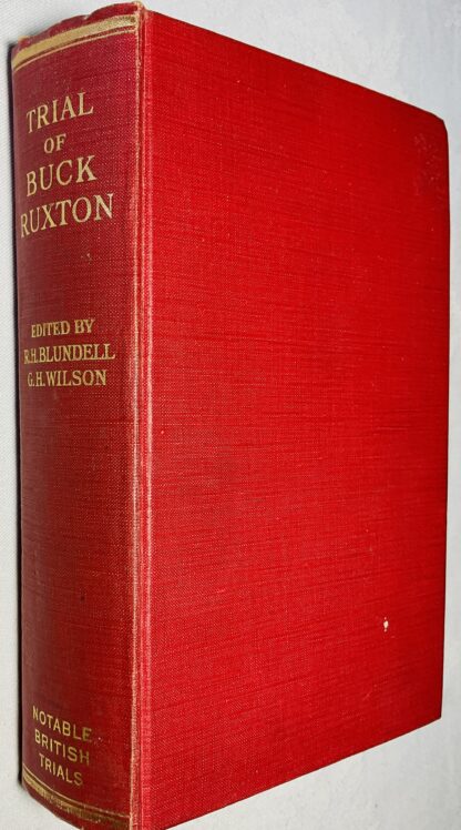 Trial of Buck Ruxton [Notable British Trials]