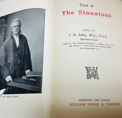 Trial of The Stauntons [Notable British Trials] - Image 2