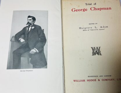 Trial of George Chapman [Notable British Trials] - Image 2