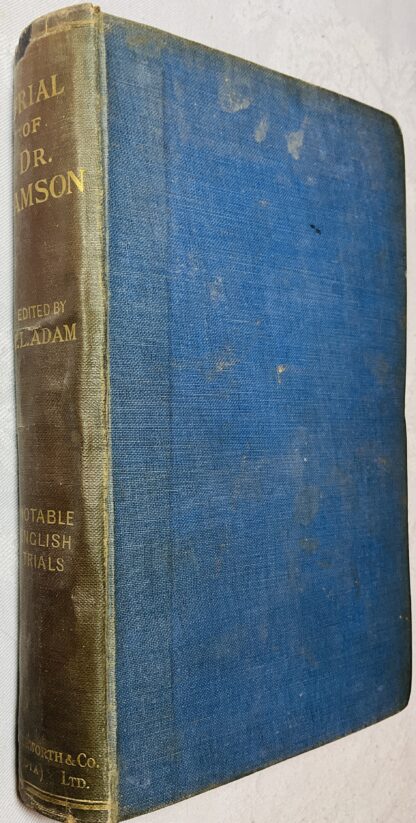 Trial of George Henry Lamson  [Notable English Trials]