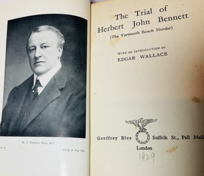 The Trial of H.J.Bennett (The Yarmouth Beach Murder)  [Famous Trials Series] - Image 2