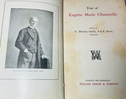 Trial of Eugene Marie Chantrelle [Notable Scottish Trials] - Image 2