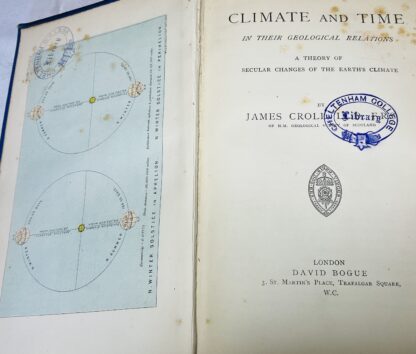 Climate and Time in Their Geological Relations : A Theory of Secular Changes of the Earth's Climate - Image 3