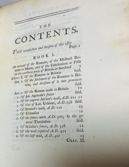 A Critical Essay on the Ancient Inhabitants of the Northern Parts of Britain or Scotland. Containing an Account of the Romans, of the Britains Betwixt the Walls, of the Caledonians or Picts, and Particularly of the Scots. With an Appendix of Ancient Manus [2 Volume set] - Image 4