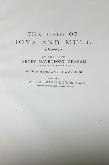 The Birds of Iona and Mull, 1852--70 - Image 2