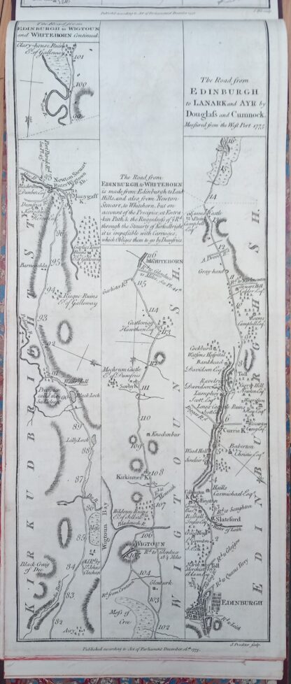 Taylor & Skinner's Survey and Maps of the Roads of North Britain or Scotland - Image 7